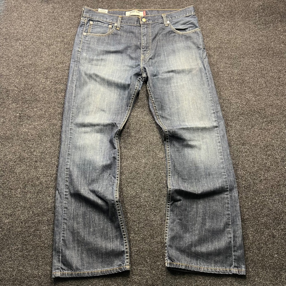 Vintage Levis 527 Slim Bootcut Jeans Mens 36x30 Blue Denim 100% Cotton 527-0487